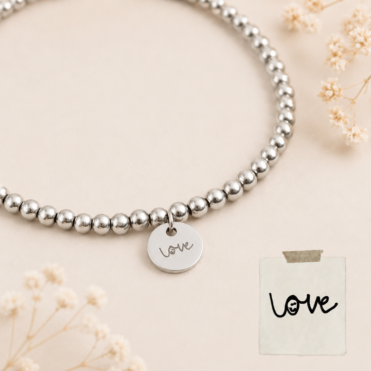 Friendship bracelet engraved