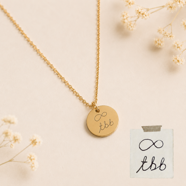 Engraved Friendship necklace